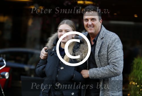 Amsterdam 2 februari 2016
Mick Harren met zijn dochter op straat
