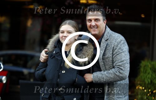 Amsterdam 2 februari 2016
Mick Harren met zijn dochter op straat