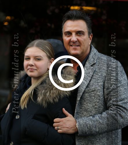 Amsterdam 2 februari 2016
Mick Harren met zijn dochter op straat