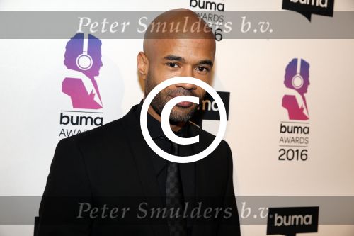 Hilversum 15 februari 2016
Buma awards in studio 21 op het mediapark. Mr Probz ( met vriendin links)