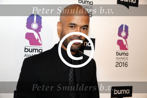 Hilversum 15 februari 2016
Buma awards in studio 21 op het mediapark. Mr Probz ( met vriendin links)