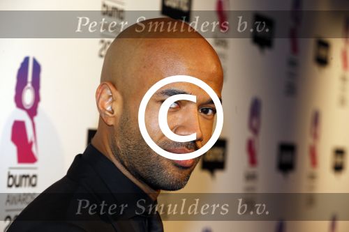 Hilversum 15 februari 2016
Buma awards in studio 21 op het mediapark. Mr Probz ( met vriendin links)