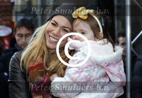 Amsterdam 17 januari 2016
Premiere Woezel en Pip in Tuschinski. Nicolette Kluijver met dochter