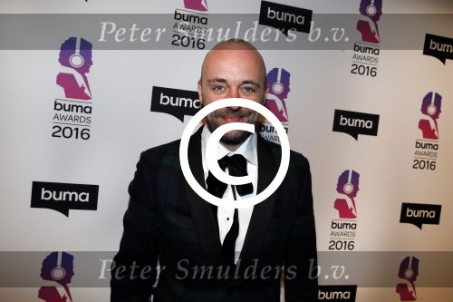 Hilversum 15 februari 2016
Buma awards in studio 21 op het mediapark. Niels Geusenbroek
