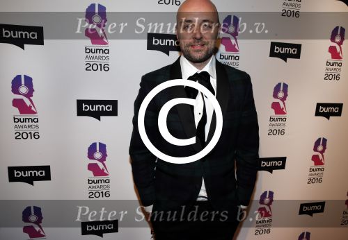 Hilversum 15 februari 2016
Buma awards in studio 21 op het mediapark. Niels Geusenbroek