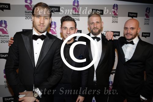 Hilversum 15 februari 2016
Buma awards in studio 21 op het mediapark. Nielson