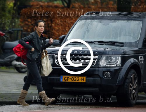 Amsterdam 27 januari 2016
Noi Pakon verlaat het huis van haar vriend Martijn Krabbe in Amsterdam nadat ze daar de nacht heeft doorgebracht.