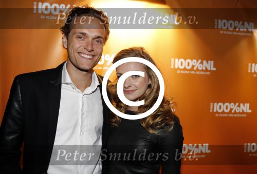 Uitgeest 2 februari 2016
Uitreiking 100% NL awards bij A9 studio\'s. Pip Pellens met vriend