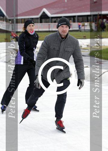 Biddinghuizen 31 januari 2016
Training voor de hollandse 100 op de schaatsbaan van Biddinghuizen. Aanwezig oa Prins Bernhard jr met kinderen Prinses Marilene Prins Maurits en Prinses Anna Prins Pieter Christiaan Prinses Emma Prinses Margriet Leontien Zijlaard v Moorsel met man Michael Zijlaard en dochter Indy Rosanna Kluivert met Patrick Nino Demy Shane en Justin Kluivert.