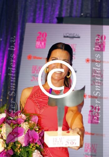 Amsterdam 18 januari 2016
Uitreiking Beau monde awards in het Amstel Hotel. Quinty Trustfull