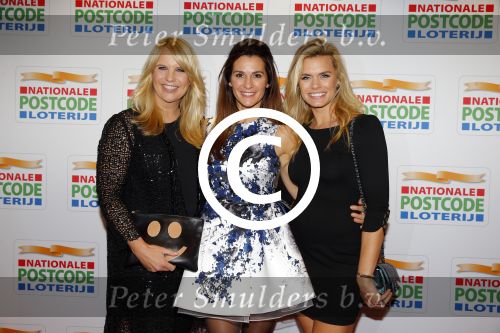Amsterdam 26 januari 2016
Goed geld gala van de nationale postcode loterij in carre met als hoofdgast George Clooney. Quinty Trustfull met Linda de Mol en Nicolette v Dam