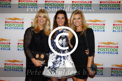 Amsterdam 26 januari 2016
Goed geld gala van de nationale postcode loterij in carre met als hoofdgast George Clooney. Quinty Trustfull met Linda de Mol en Nicolette v Dam