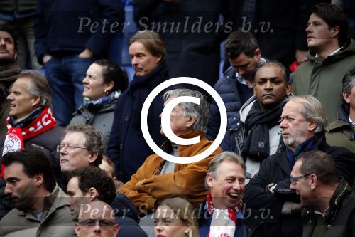 Amsterdam 7 februari 2016
Afscheid John Heitinga voor de wedstrijd AJAX-Feyenoord in de arena.
Zijn vrouw Charlotte Sophie en kinderen Jezebel en Lennox zijn ook aanwezig. Ron Brandsteder