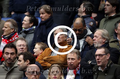 Amsterdam 7 februari 2016
Afscheid John Heitinga voor de wedstrijd AJAX-Feyenoord in de arena.
Zijn vrouw Charlotte Sophie en kinderen Jezebel en Lennox zijn ook aanwezig. Ron Brandsteder