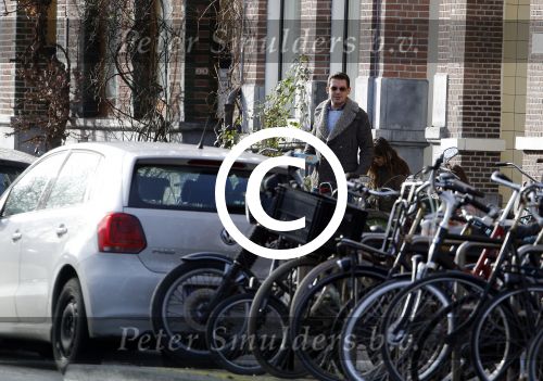 Amsterdam 23 januari 2016 
Ruben Nicolai bij zijn nieuwe huis