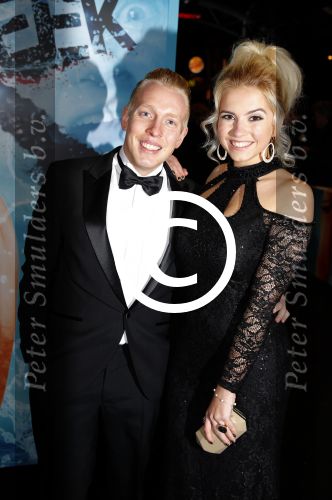 Amsterdam 18 januari 2016 
Premiere Sneekweek in Tuschinski.
Sensi Lowe met Billy Dans