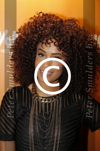 Uitgeest 2 februari 2016
Uitreiking 100% NL awards bij A9 studio\'s. Sharon Doorson met vriend