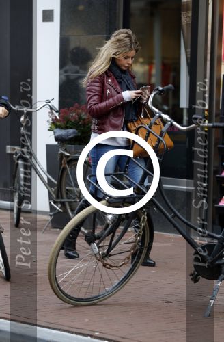 Amsterdam 26 januari 2016 
Stephanie Tency op de pc hooftstraat