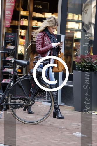 Amsterdam 26 januari 2016 
Stephanie Tency op de pc hooftstraat