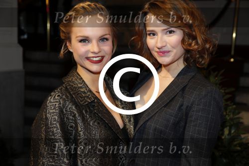 Amsterdam 18 januari 2016
Uitreiking Beau monde awards in het Amstel Hotel. Stijn Fransen met Barbara Sloesen