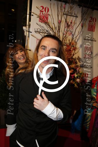 Amsterdam 18 januari 2016
Uitreiking Beau monde awards in het Amstel Hotel.
Beertje v Beers met Tom Sebastian