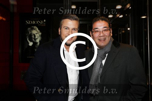 Amsterdam 3 februari 2016
Premiere Simone Kleinsma in het nieuwe de la mar theater.
Winston gerstanowitz en Won Yip
