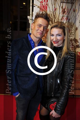 Amsterdam 18 januari 2016
Uitreiking Beau monde awards in het Amstel Hotel. Winston Post en zijn vrouw Denise v Rijswijk