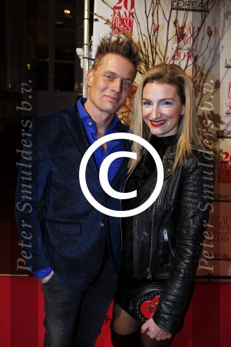 Amsterdam 18 januari 2016
Uitreiking Beau monde awards in het Amstel Hotel. Winston Post en zijn vrouw Denise v Rijswijk