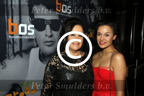 Amsterdam 4 februari 2016
Premiere Herman Brood in nieuwe de la mar. Xandra en Holly Brood