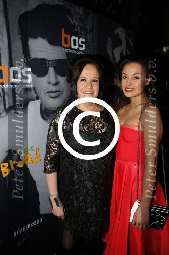 Amsterdam 4 februari 2016
Premiere Herman Brood in nieuwe de la mar. Xandra en Holly Brood
