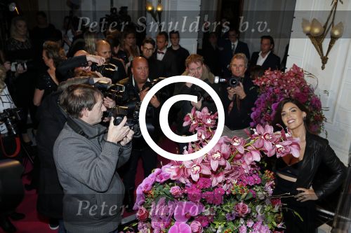 Amsterdam 18 januari 2016
Uitreiking Beau monde awards in het Amstel Hotel.
Yolanthe Sneijder Cabau