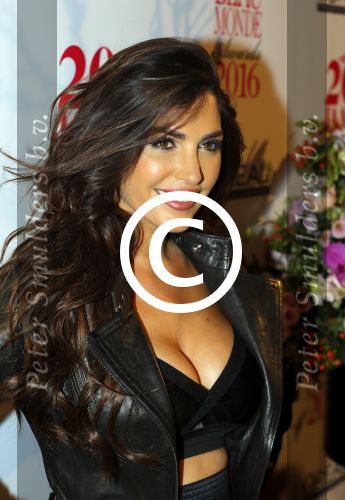 Amsterdam 18 januari 2016
Uitreiking Beau monde awards in het Amstel Hotel.
Yolanthe Sneijder Cabau