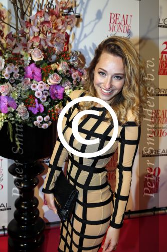 Amsterdam 18 januari 2016
Uitreiking Beau monde awards in het Amstel Hotel.
Zimra Geurts