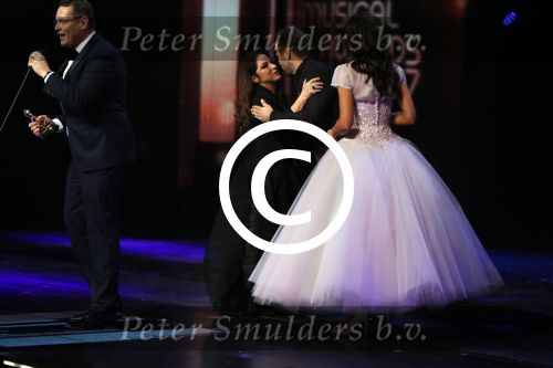 Utrecht 12 januari 2017
Uitreiking musical awards in het beatrixtheater.
Albert Verlinde en Romy Monteiro