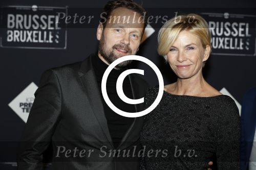 Amsterdam 19 januari 2017.
Premiere Brussel in de beurs van Berlage. Anita Witzier met man
