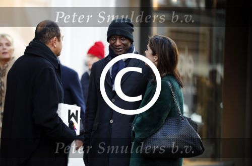 Amsterdam 21 januari 2017
Annemarie v Gaal met haar man  Rhandy MacNack op de pc hooftstraat
