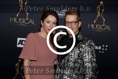 Utrecht 12 januari 2017
Uitreiking musical awards in het beatrixtheater.
Annick Boer en Alex Klaasen