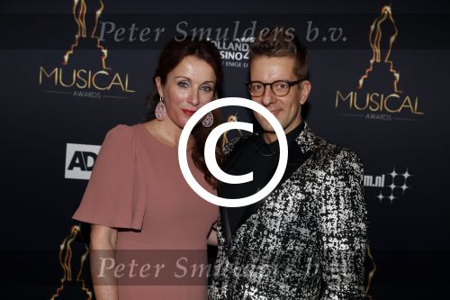 Utrecht 12 januari 2017
Uitreiking musical awards in het beatrixtheater.
Annick Boer en Alex Klaasen