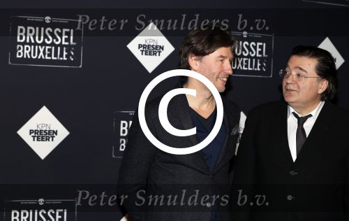 Amsterdam 19 januari 2017.
Premiere Brussel in de beurs van Berlage.
Arno Dierockx en Leon de Winter