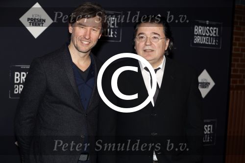 Amsterdam 19 januari 2017.
Premiere Brussel in de beurs van Berlage.
Arno Dierockx en Leon de Winter