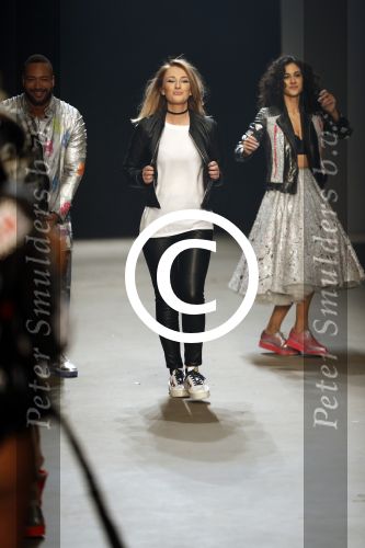Amsterdam 27 januari 2017 
Amsterdam fashion week gesponsord door Mercedes Benz. Fred v Leer Everon jackson Hooi en Toprak yalciner lopen mee met de show van Artitude