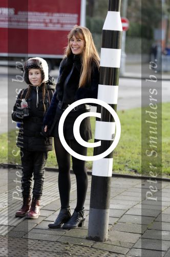 Amsterdam 10 januari 2017 
Beeretje v Beers met dochter op de apollolaan