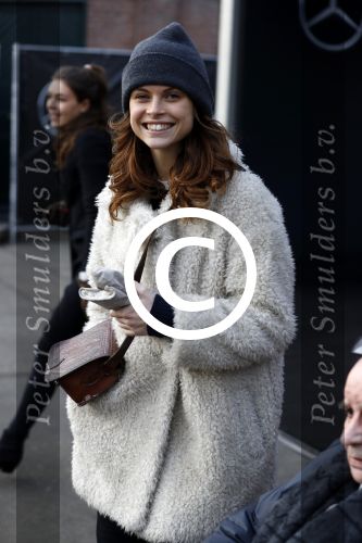 Amsterdam 27 januari 2017 
Amsterdam fashion week gesponsord door Mercedes Benz. No Maerten met ...vriend?