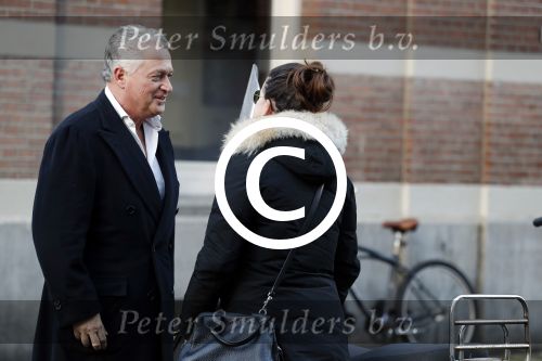 Amsterdam 10 januari 2017 
Bram Moszkowicz met zijn dochter na een lunch in Amsterdam zuid