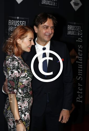 Amsterdam 19 januari 2017.
Premiere Brussel in de beurs van Berlage. Carolien Spoor zwnger