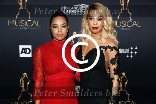 Utrecht 12 januari 2017
Uitreiking musical awards in het beatrixtheater.
Carolina Dijkhuizen en....