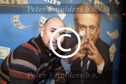 Hoorn 16 januari 2017
Premiere van FIFA Blatter, de val van de voetbalkeizer, in Schouwburg Het Park in Hoorn. Cees Geel