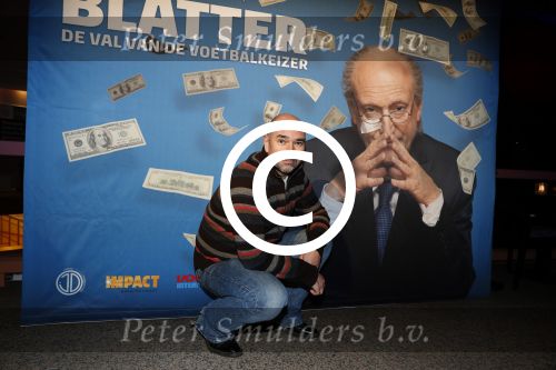 Hoorn 16 januari 2017
Premiere van FIFA Blatter, de val van de voetbalkeizer, in Schouwburg Het Park in Hoorn. Cees Geel
