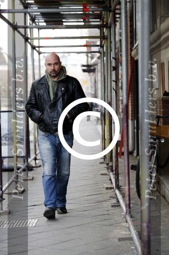 Amsterdam 20 januari 2017 
Cees Geel op de vossiusstraat in Amsterdam.
