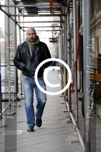 Amsterdam 20 januari 2017 
Cees Geel op de vossiusstraat in Amsterdam.